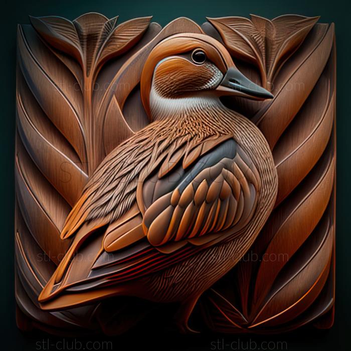 3D model st widgeon (STL)